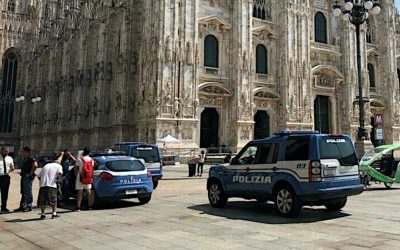 Attimi di panico nel Duomo di Milano